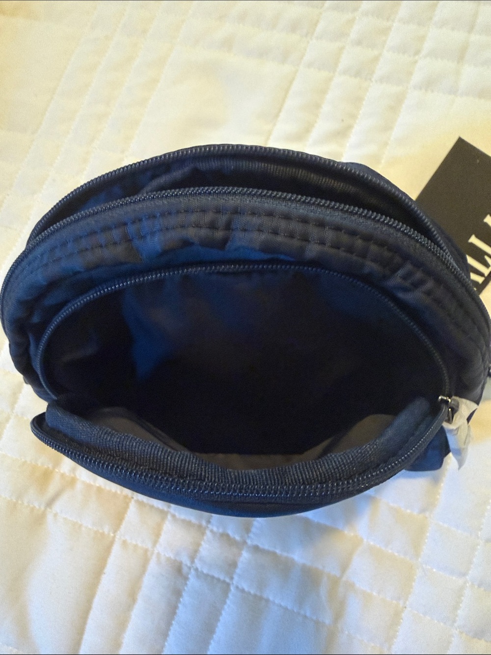 MZ Wallace Navy Nylon Toiletry Pouch - Picture 6 of 8
